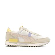 Baskets Blanc/Beige Femme Puma Future Rider vue 2