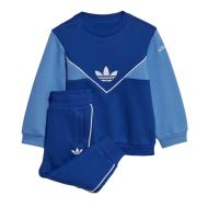 Survêtement Bleu Garçon Adidas Crew Set pas cher