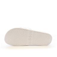 Claquettes Blanches/Argentés Homme Adidas Adilette Aqua vue 2