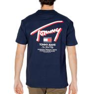 T-shirt Marine Homme Tommy Hilfiger DM0DM18574 vue 2