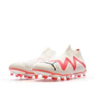 Chaussures de football Blanc/Rouge Homme Puma Future Match vue 6