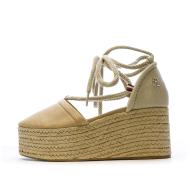 Chaussures compensées Marron Femme Tommy Hilfiger Linen