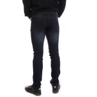 Jeans Slim Bleu Enduit Homme Paname Brothers Jimmy vue 2