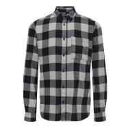 Chemise à Carreaux Noir/Gris Homme Only & Sons Dmundur pas cher