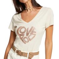 T-shirt Beige Femme Morgan DCOOL