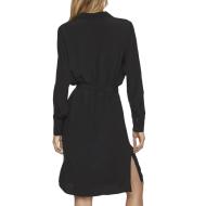 Robe Chemise Noir Femme Vila Fini vue 2