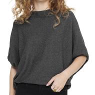 Pull Gris Foncé manches 3/4 Femme JDY New Behave