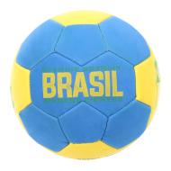 Brasil Ballon de foot Jaune/Bleu Airness Minisoft