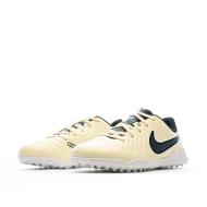 Chaussures de Football Blanc/Jaune Garçon Nike Legend 10 Club vue 6