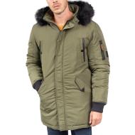 Parka Kaki Homme Deeluxe Sharkson