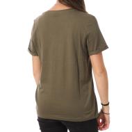 T-shirt Kaki Femme OnlyOnlkita vue 2