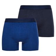 Lot x2 Boxers Marine/Bleu Homme Superdry