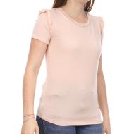 T-shirt Rose Femme Teddy Smith Tolan