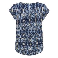 Top Imprimé Bleu à Motifs Femme Only Vic vue 2