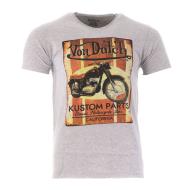 T-shirt Gris Clair Homme Von Dutch Parts