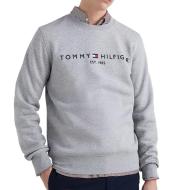 Sweat Gris Homme Tommy Hilfiger Blend Logo