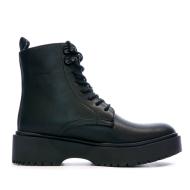 Boots en Cuir Noir Femme Levi's Bria vue 2