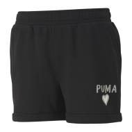 Short Noir Fille Puma Alpha pas cher