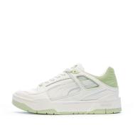 Baskets Blanches/Vertes Homme Puma Slips tream