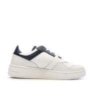 Baskets Blanches/Marine Homme Tommy Hilfiger Retro vue 2