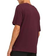 T-shirt Bordeau Homme Jack & Jones Basic vue 2