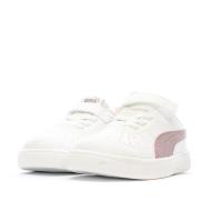 Baskets Mauve/Blanche Fille Puma Rickie vue 6