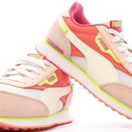 Baskets Rose Fille Puma Rider Splash vue 7