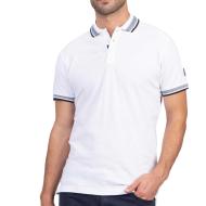 Polo Blanc homme Sun Valley Bohm pas cher