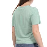 T-shirt Vert Femme Only Shirley vue 2