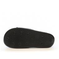 Claquettes Noire/Doré Femme Adidas Adilette vue 2