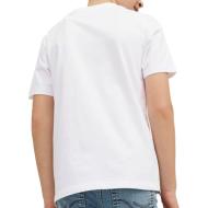 T-shirt Blanc Garçon Jack and Jones Booster vue 2