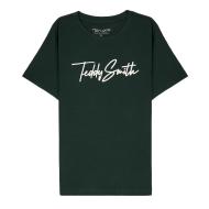 T-shirt Vert Foncé Garçon Teddy Smith Evan