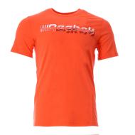 T-shirt Orange Homme Reebok Myt pas cher