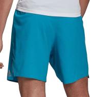 Short de Running Bleu Homme Adidas Saturday vue 2