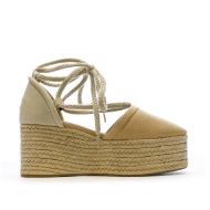 Chaussures compensées Marron Femme Tommy Hilfiger Linen vue 2