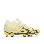 Chaussures de foot Gris/Jaune Enfant Puma Future Match FG vue 2