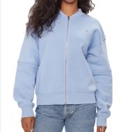 Veste Bleu Femme Tommy Hilfiger Zip Bomber