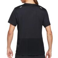 T-shirt de running Noir Homme Nike Rise 365 DA1168 vue 2