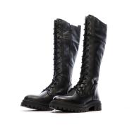 Bottes Noires Femme Geox Iridea 05443 vue 4