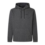 Sweat à Capuche Gris/Noir Homme Pepe jeans Mondra pas cher