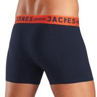 X3 Boxers Bordeaux/Marine Homme Jack & Jones 12113943 vue 3