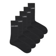 Lot de 5 Paires de Chaussettes Noires Jack & Jones Jacregen pas cher