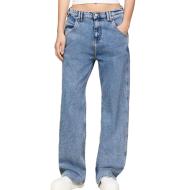 Jean Baggy Bleu Femme Tommy Hilfiger Daisy pas cher