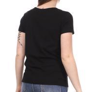 T-shirt Noir Femme Teddy Smith Tencho vue 2