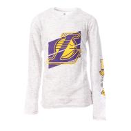 T-shirt Manches Longues Gris Garçon NBA Los Angeles Lakers pas cher