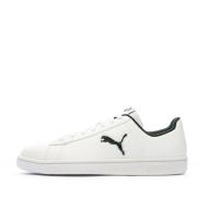 Baskets Blanches/Noires Garçon Puma Cat pas cher