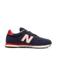 Baskets Marine/Rouge Homme New Balance 500 vue 2