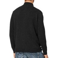 Sweat Zippé Noir Homme Lacoste AH1945 vue 2