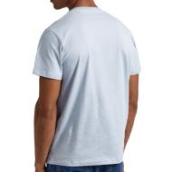 T-shirt Bleu Homme Pepe jeans Keegan vue 2