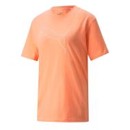 T-shirt Orange Femme Puma W Her pas cher